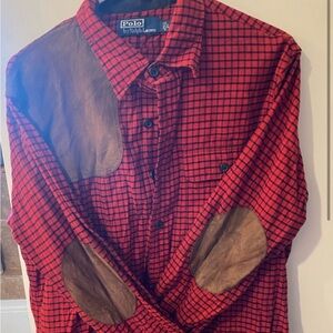 Polo by Ralph Lauren Red Checkered Men's Shirt